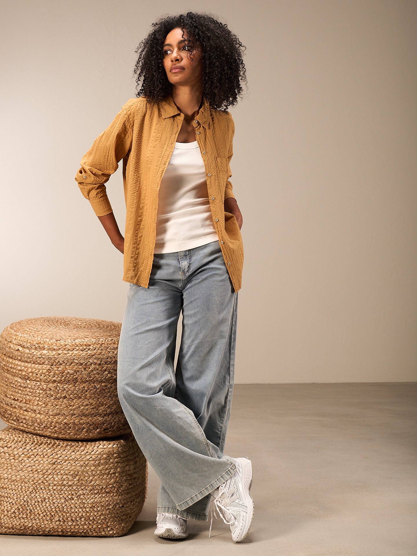 Jeans wide leg
