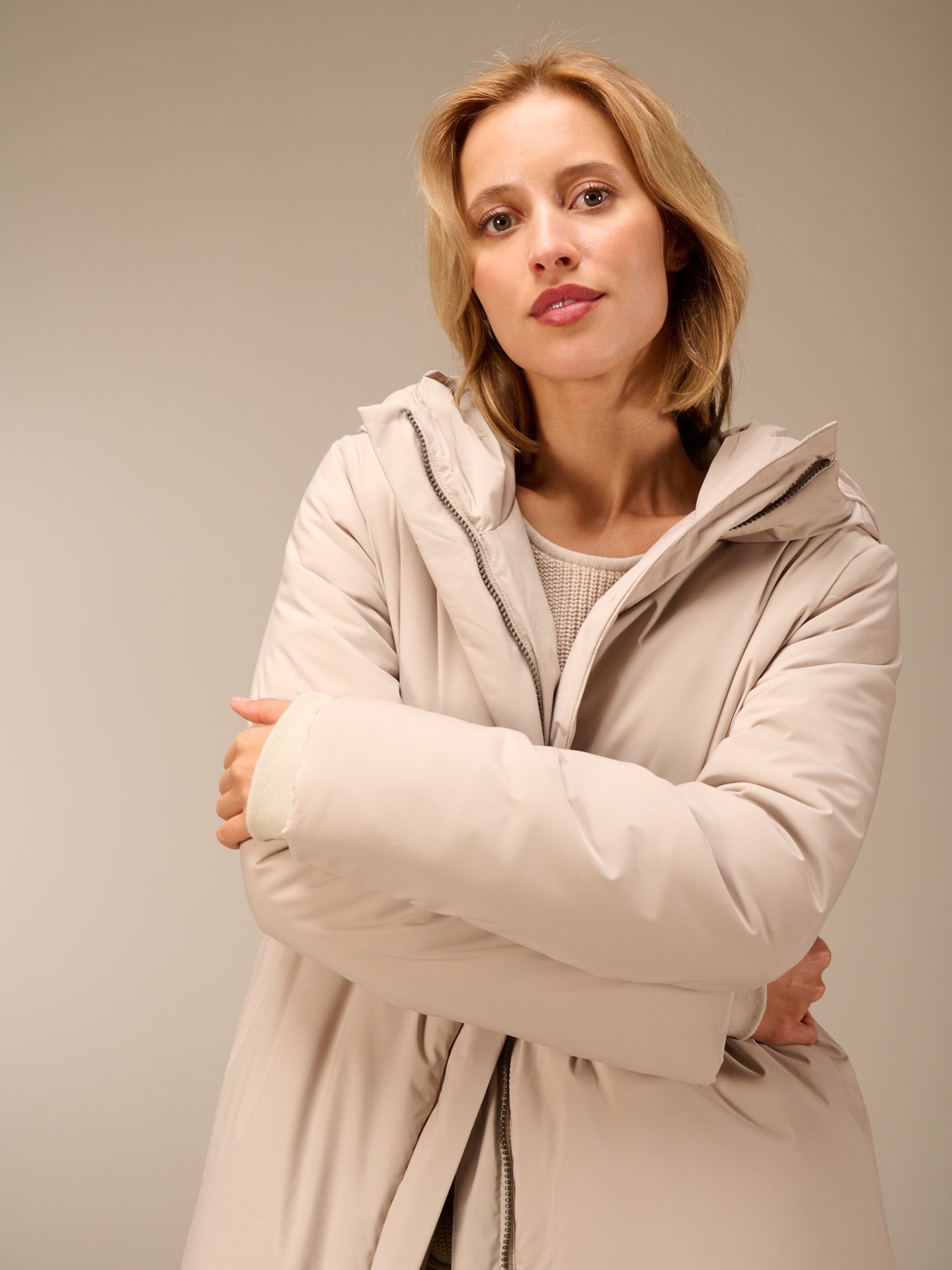 manteau à capuche
