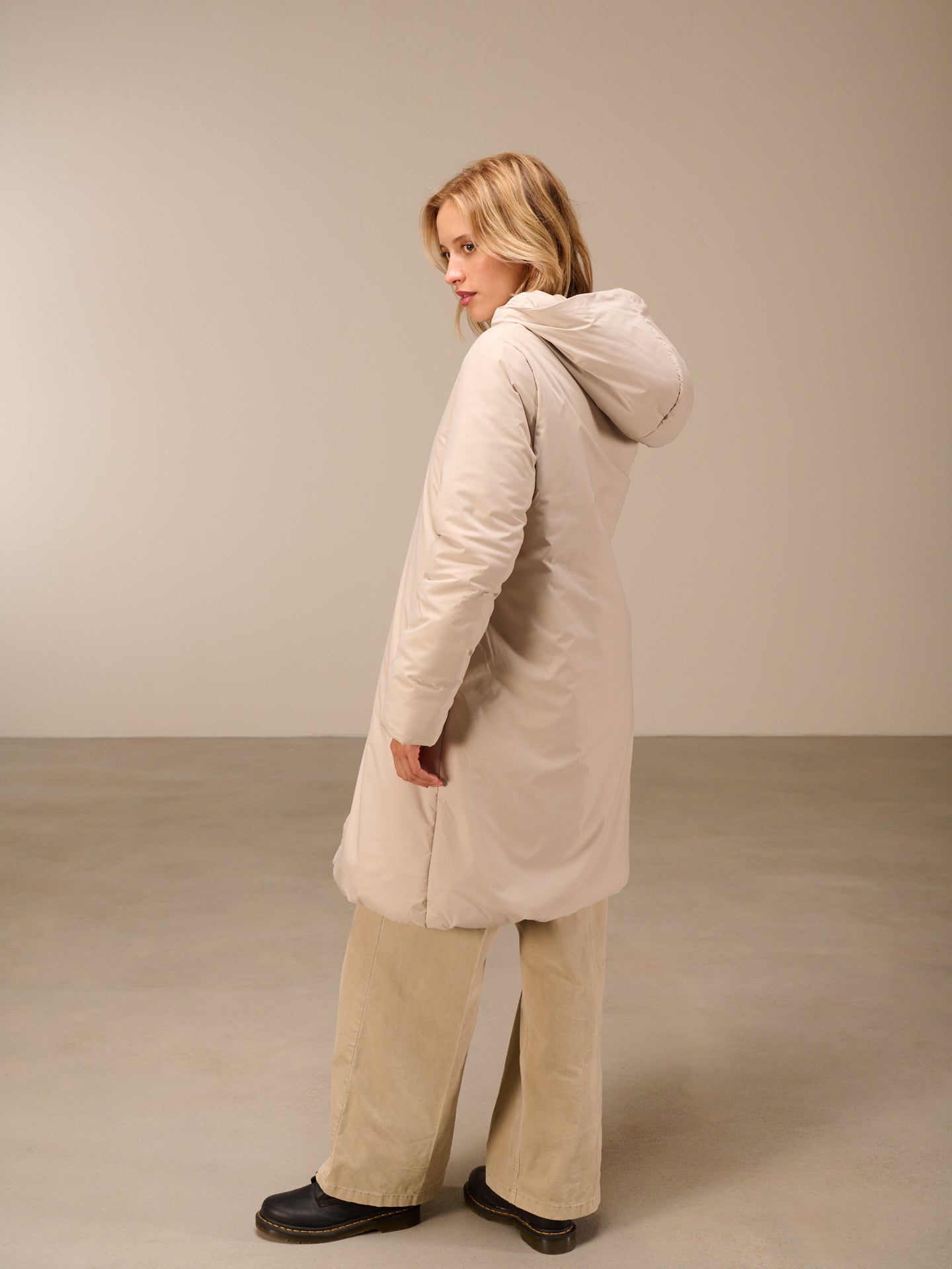 manteau à capuche