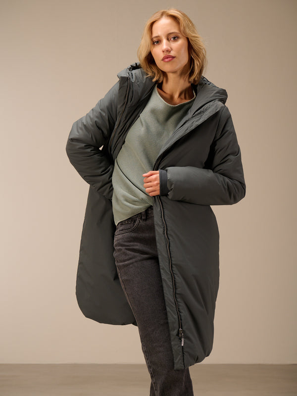 manteau à capuche
