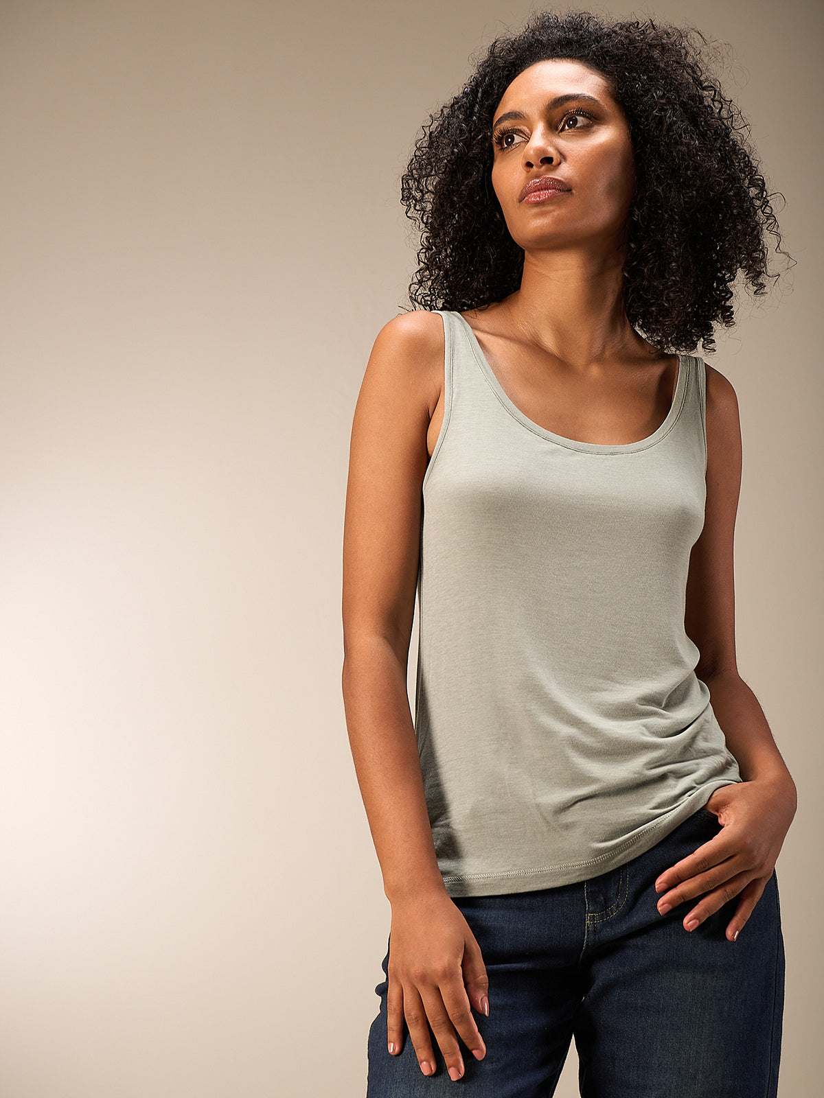 Round-neck top