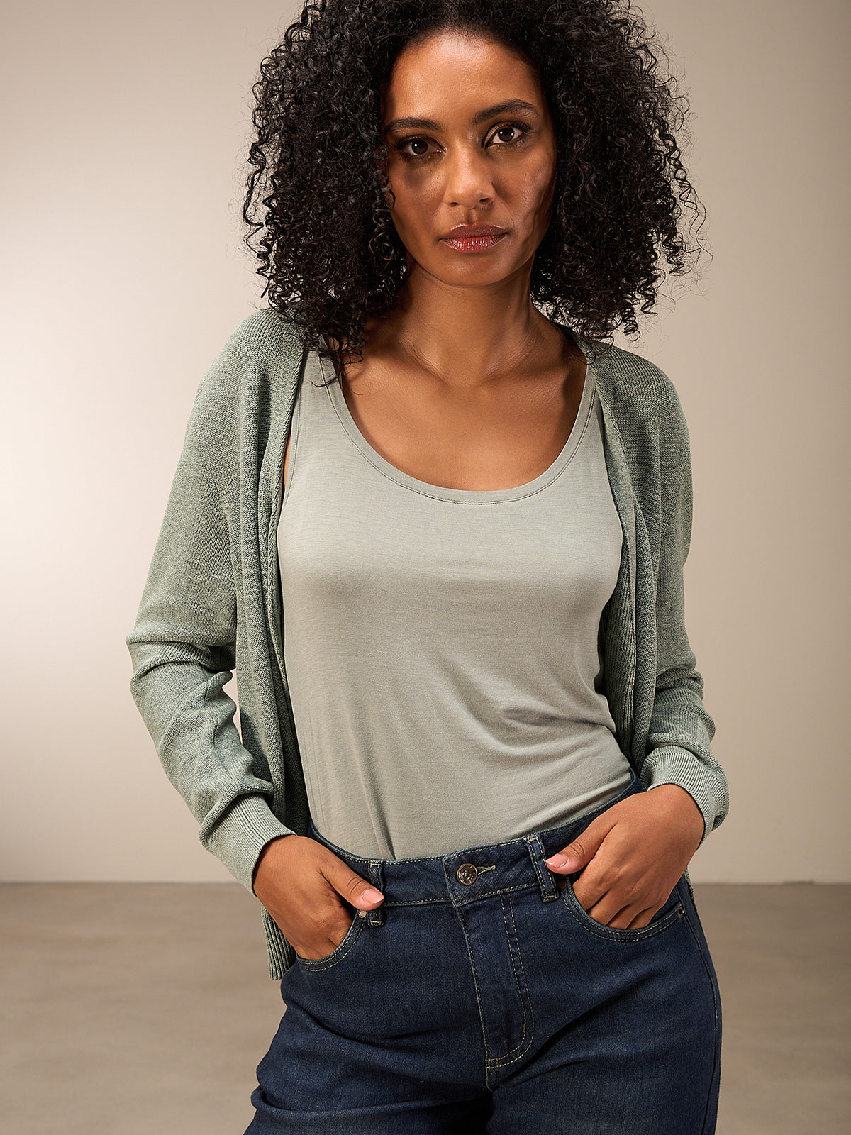 Round-neck top