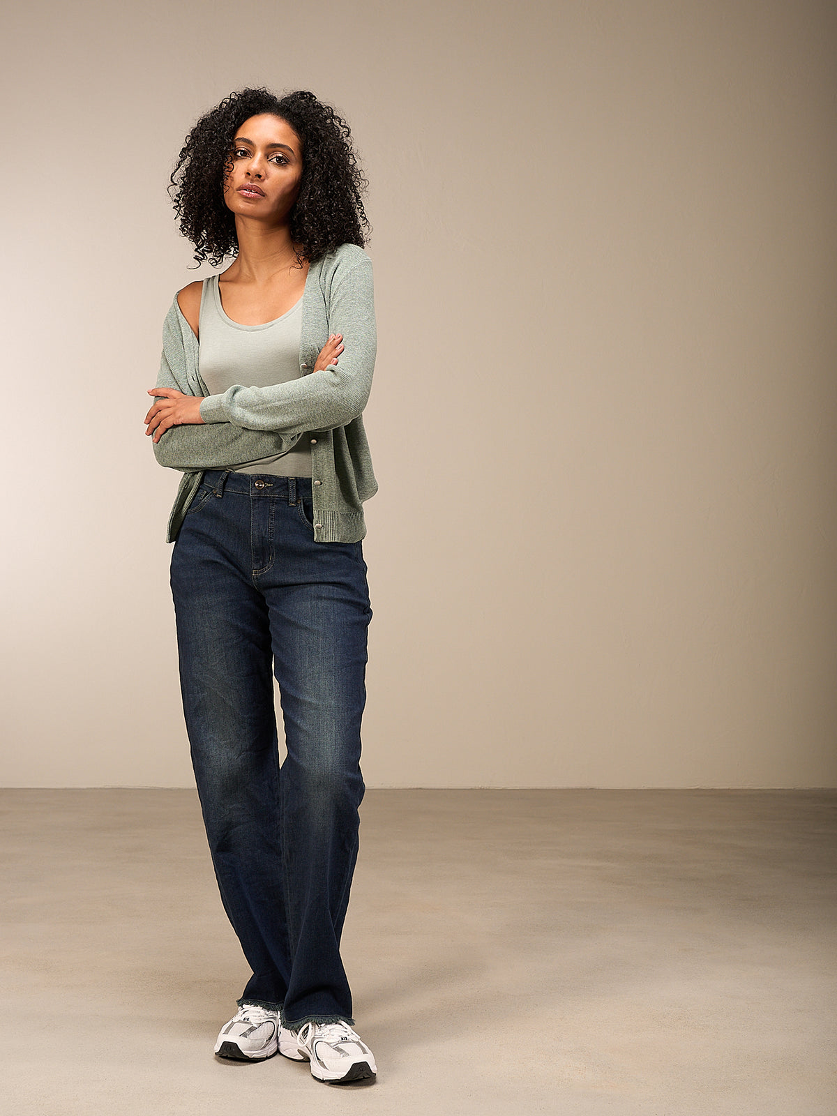 Round-neck top