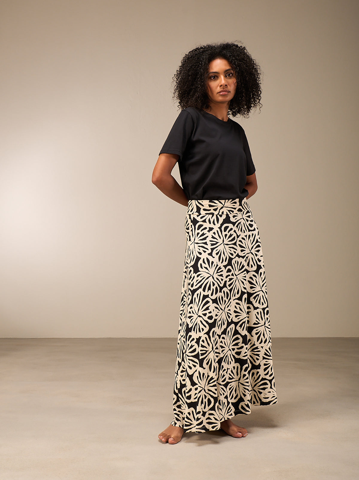 Jersey skirt