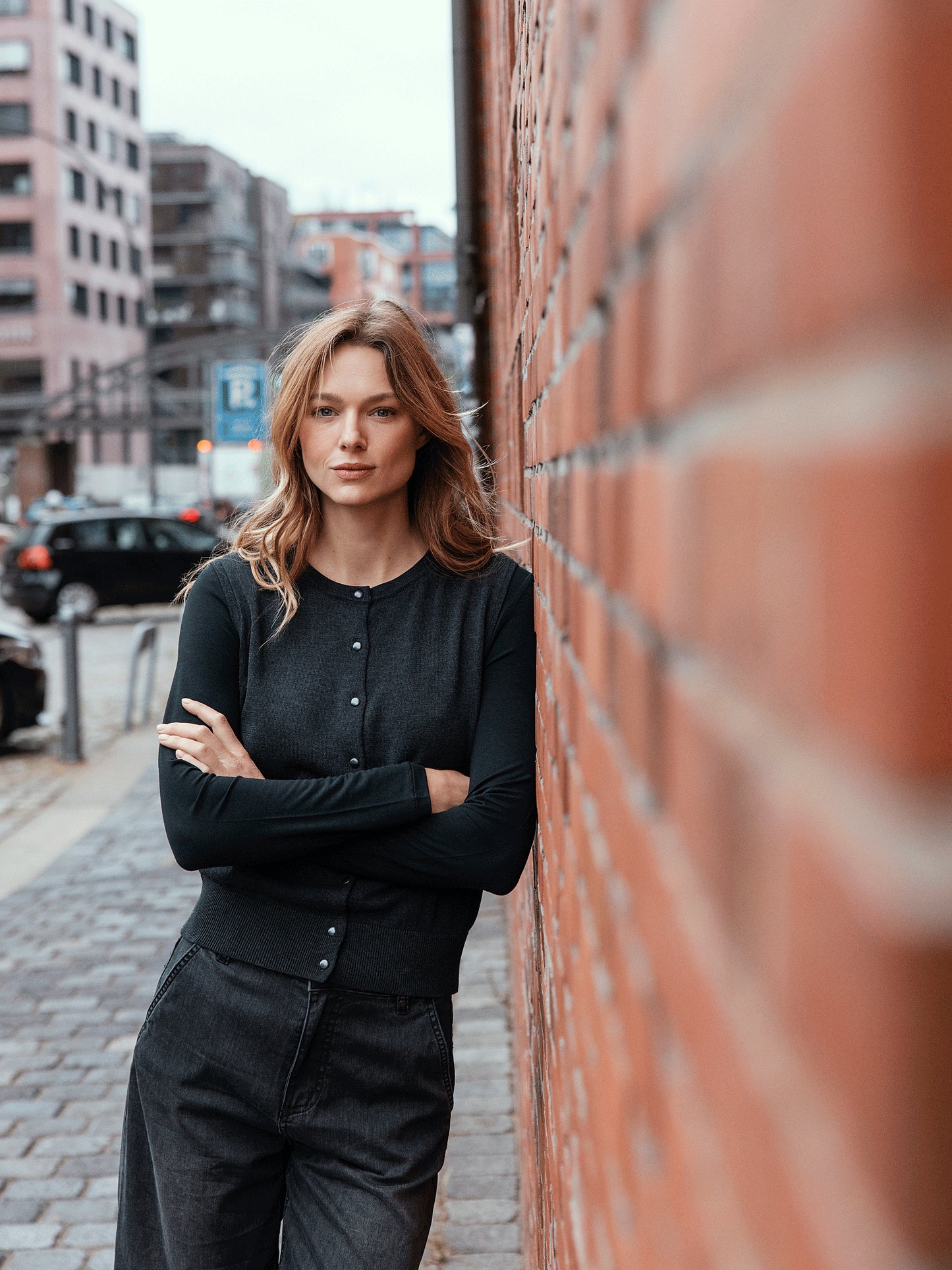 Pullunder mit Knopfverschluss