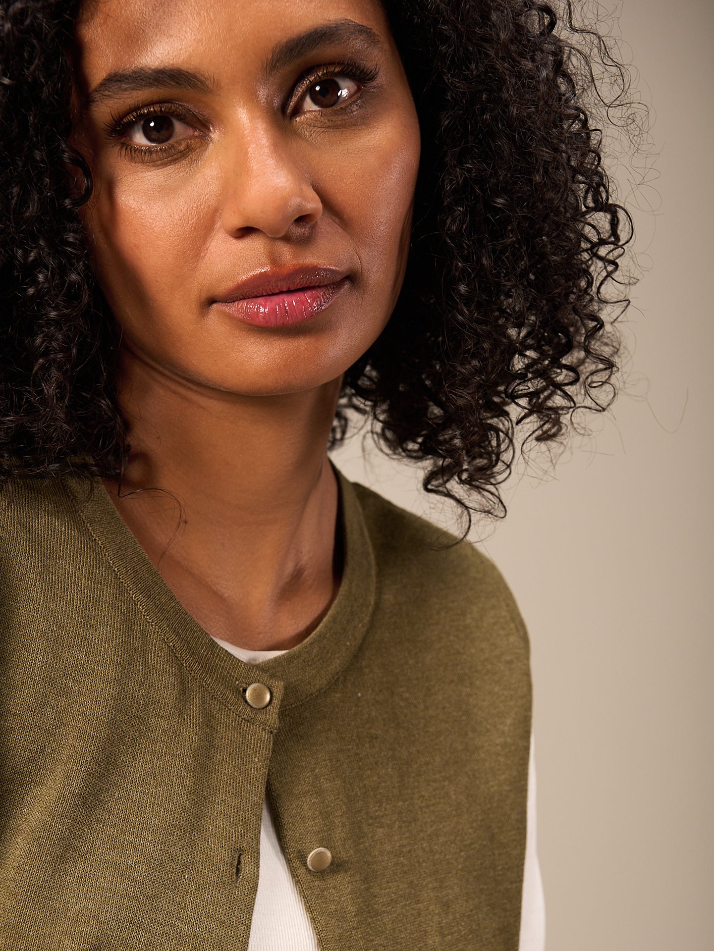 Pullunder mit Knopfverschluss