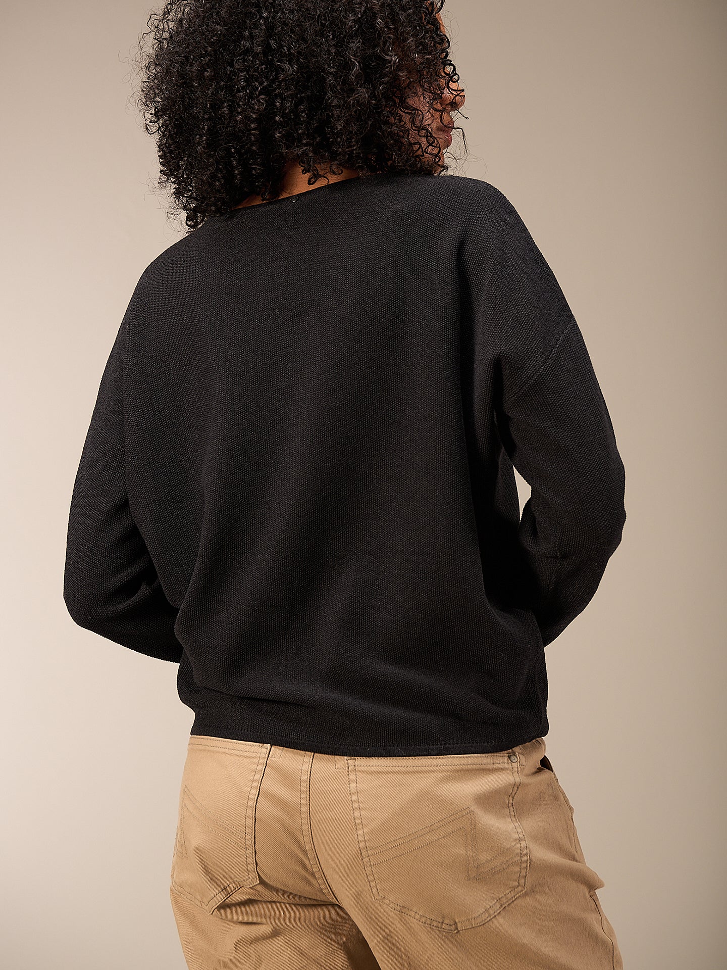 Pullover mit Rundauschnitt