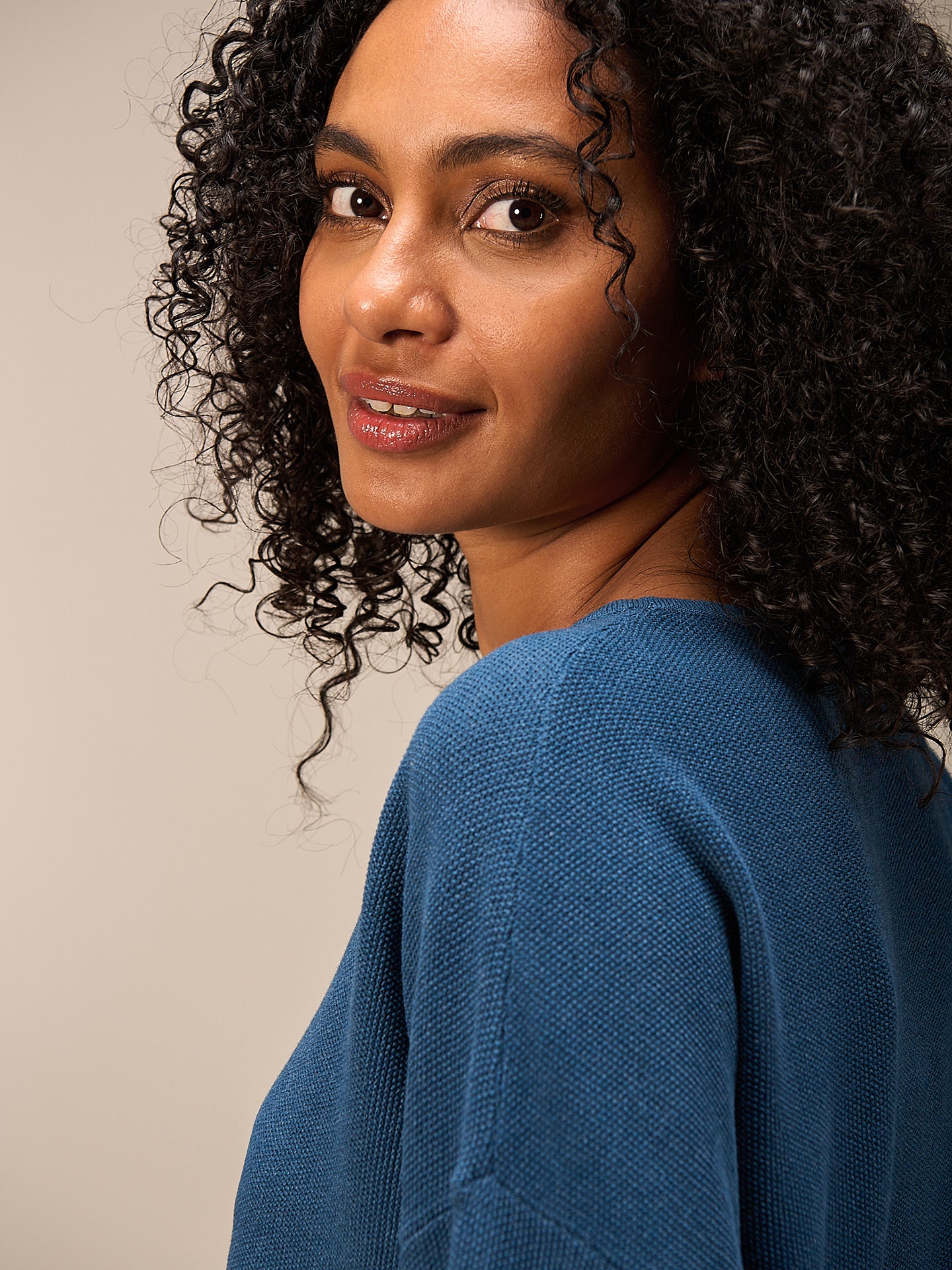 Pullover mit Rundauschnitt