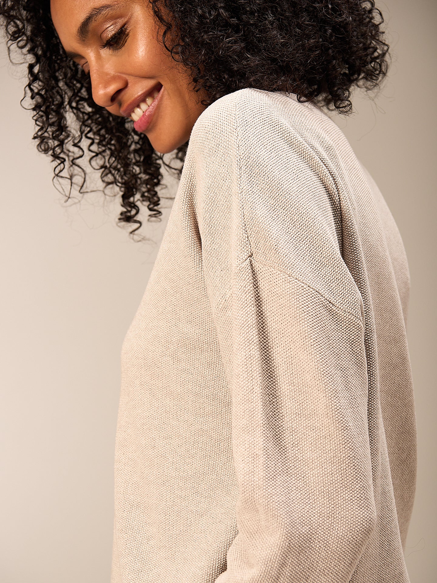 Pullover mit Rundauschnitt