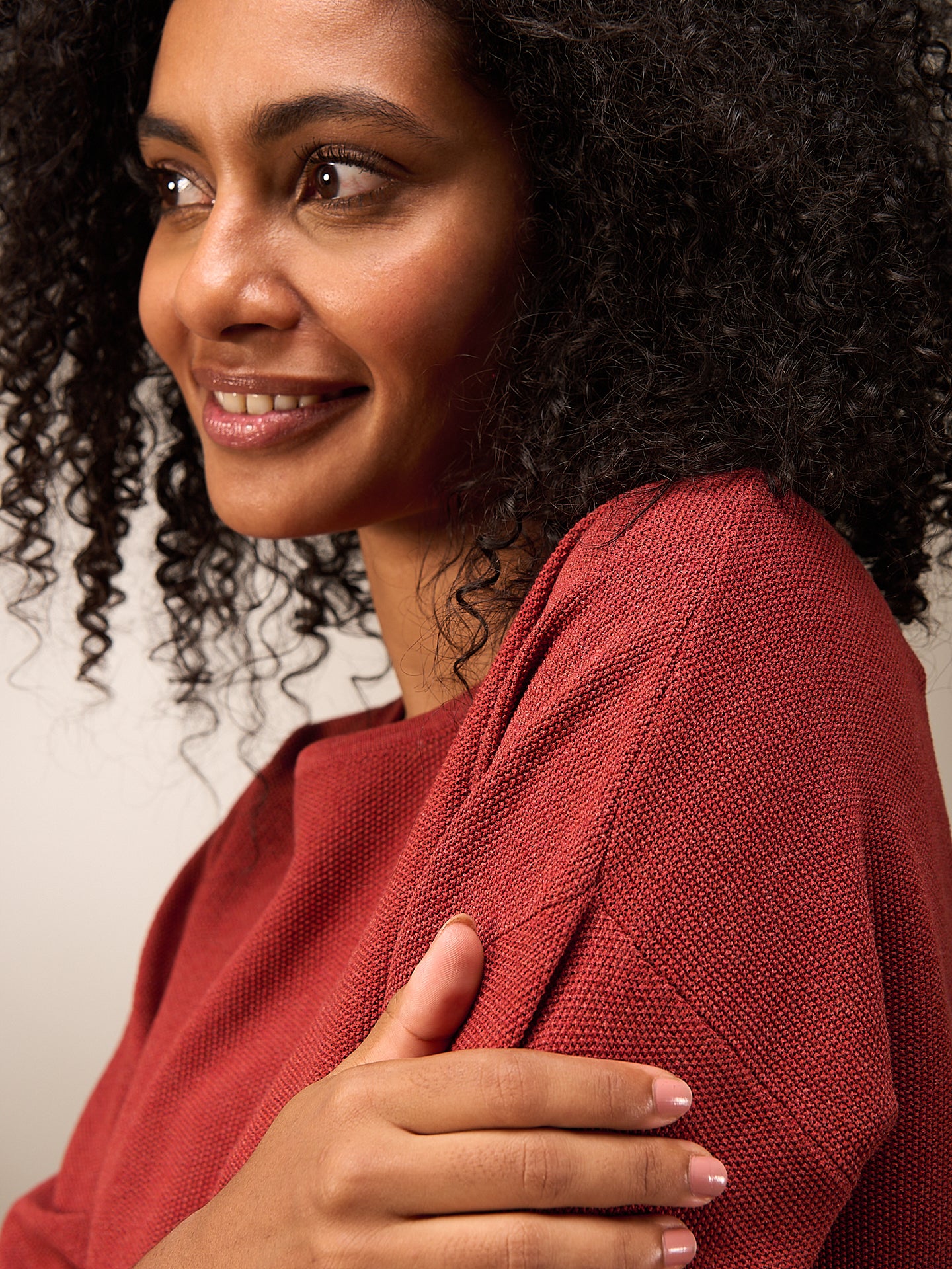 Pullover mit Rundauschnitt