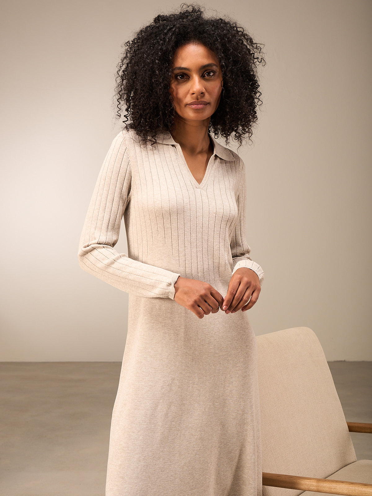 Knitted dress