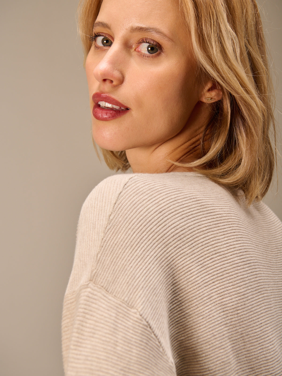 Fine knit sweater