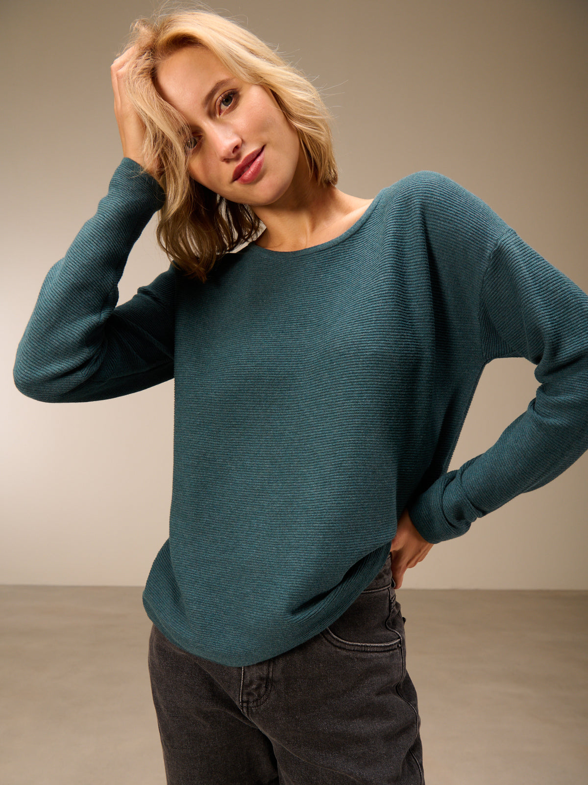 Fine knit sweater