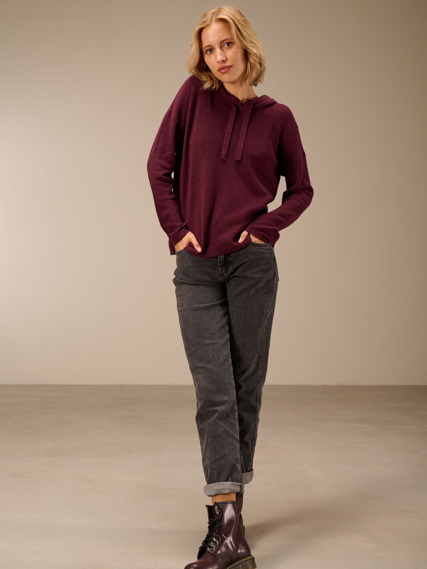 Hooded sweater