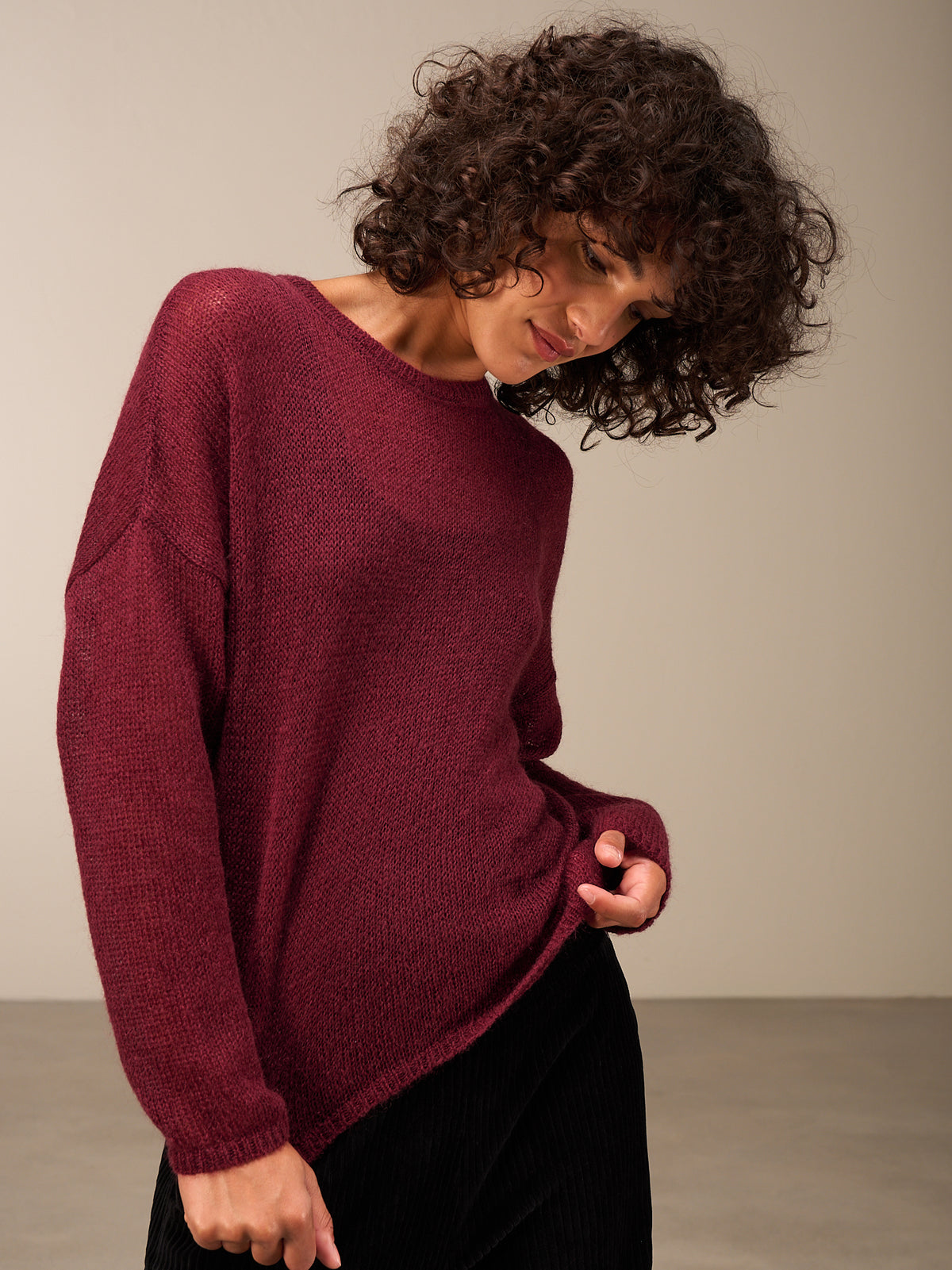 Knitted sweater