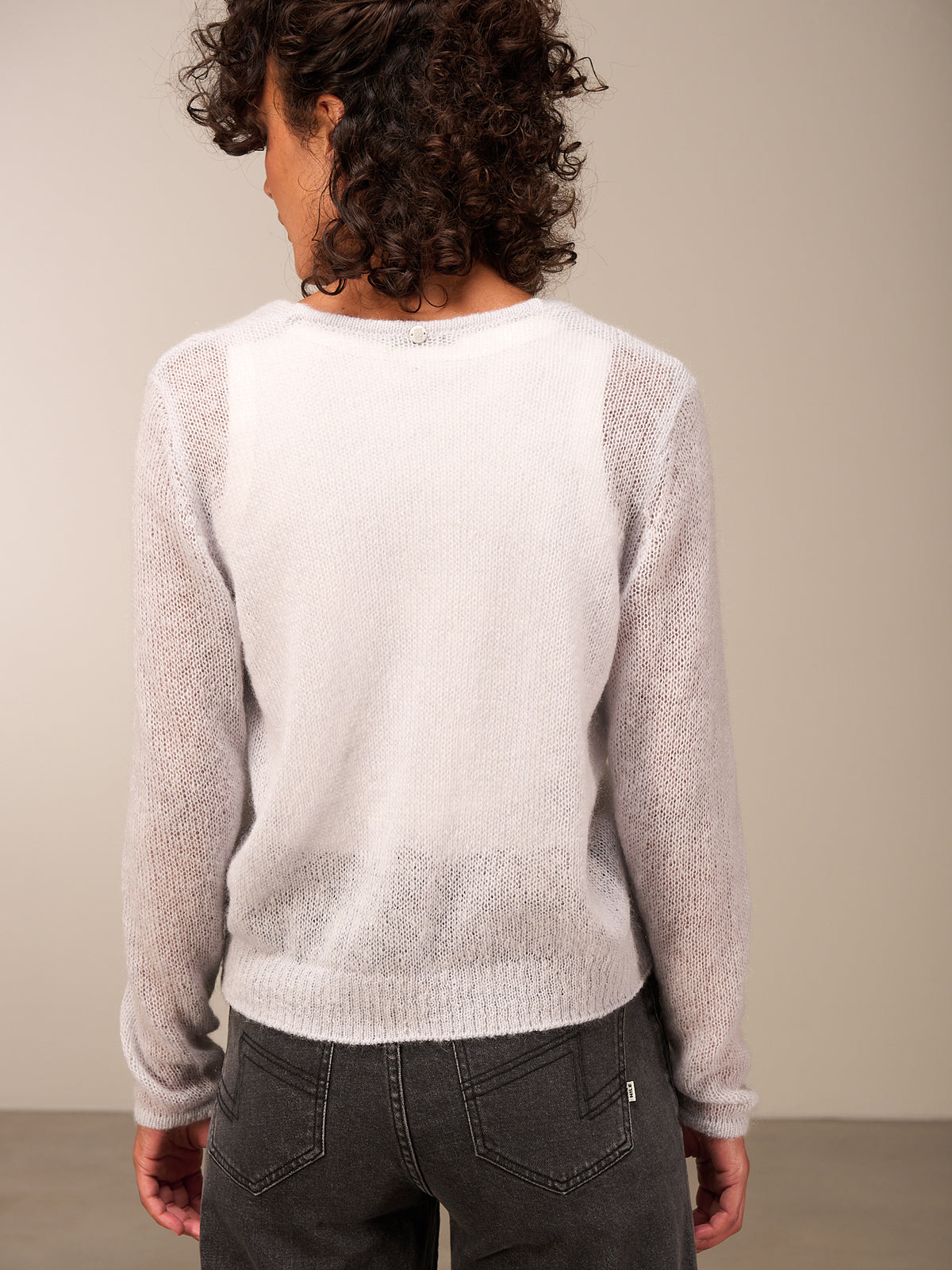Giacca in maglia con chiusura con bottoni