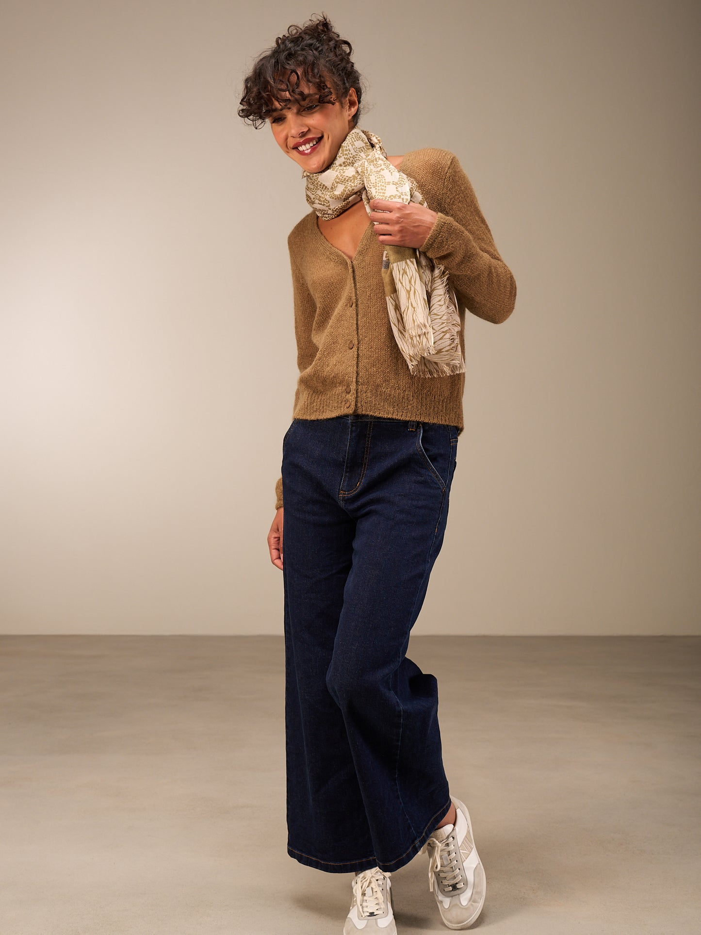 Strickjacke mit Knopfverschluss