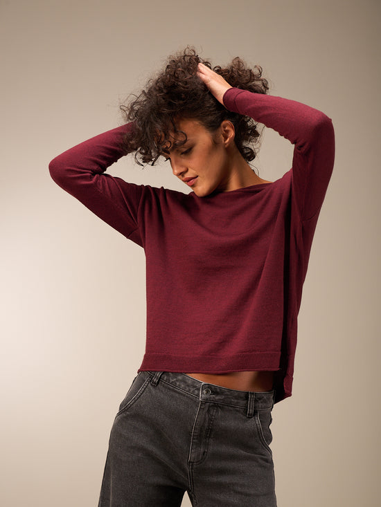 pull en mérinos