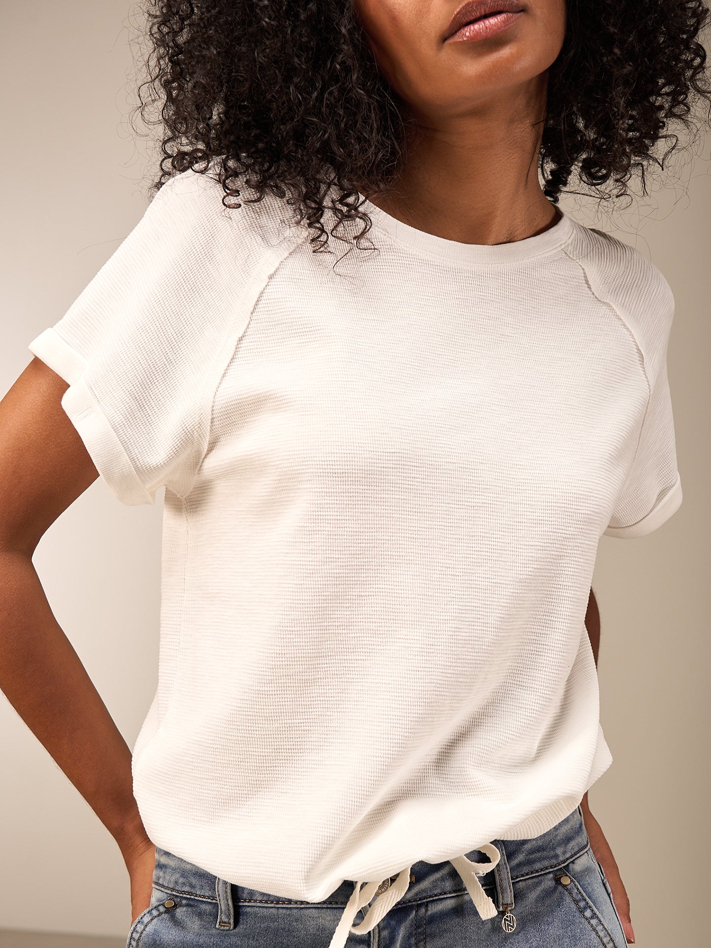 Maglietta con maniche raglan