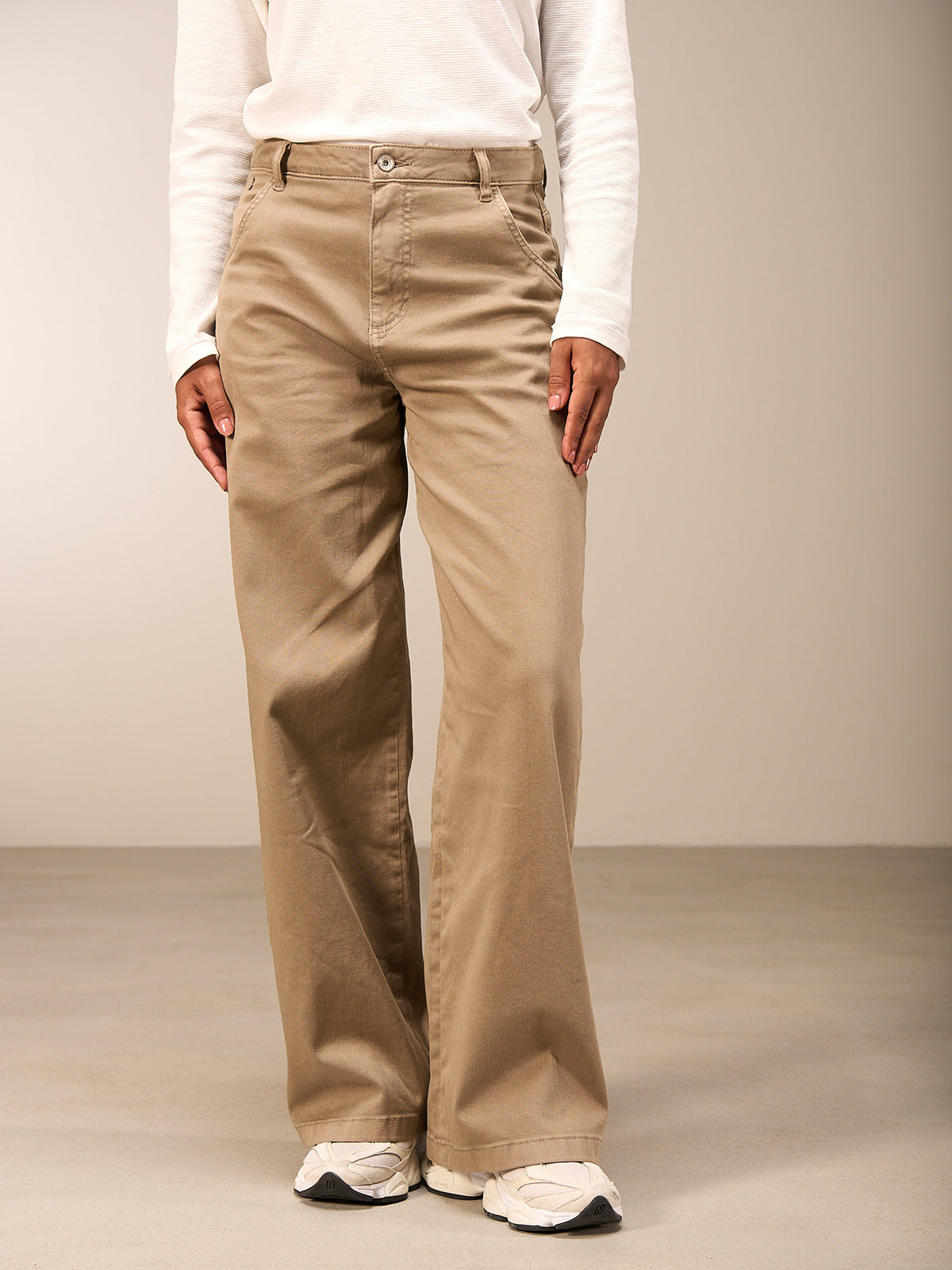 Pantaloni wide leg