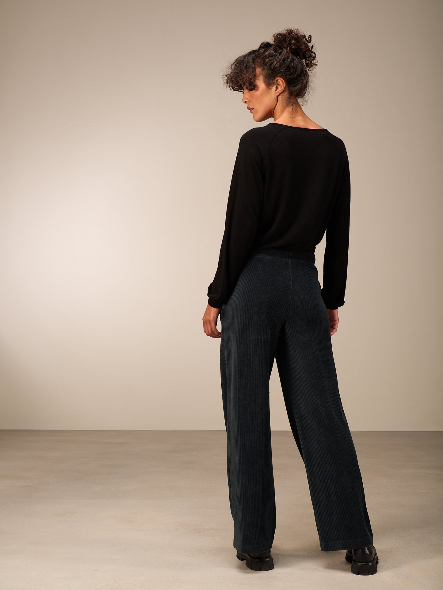 Pantaloni wide leg