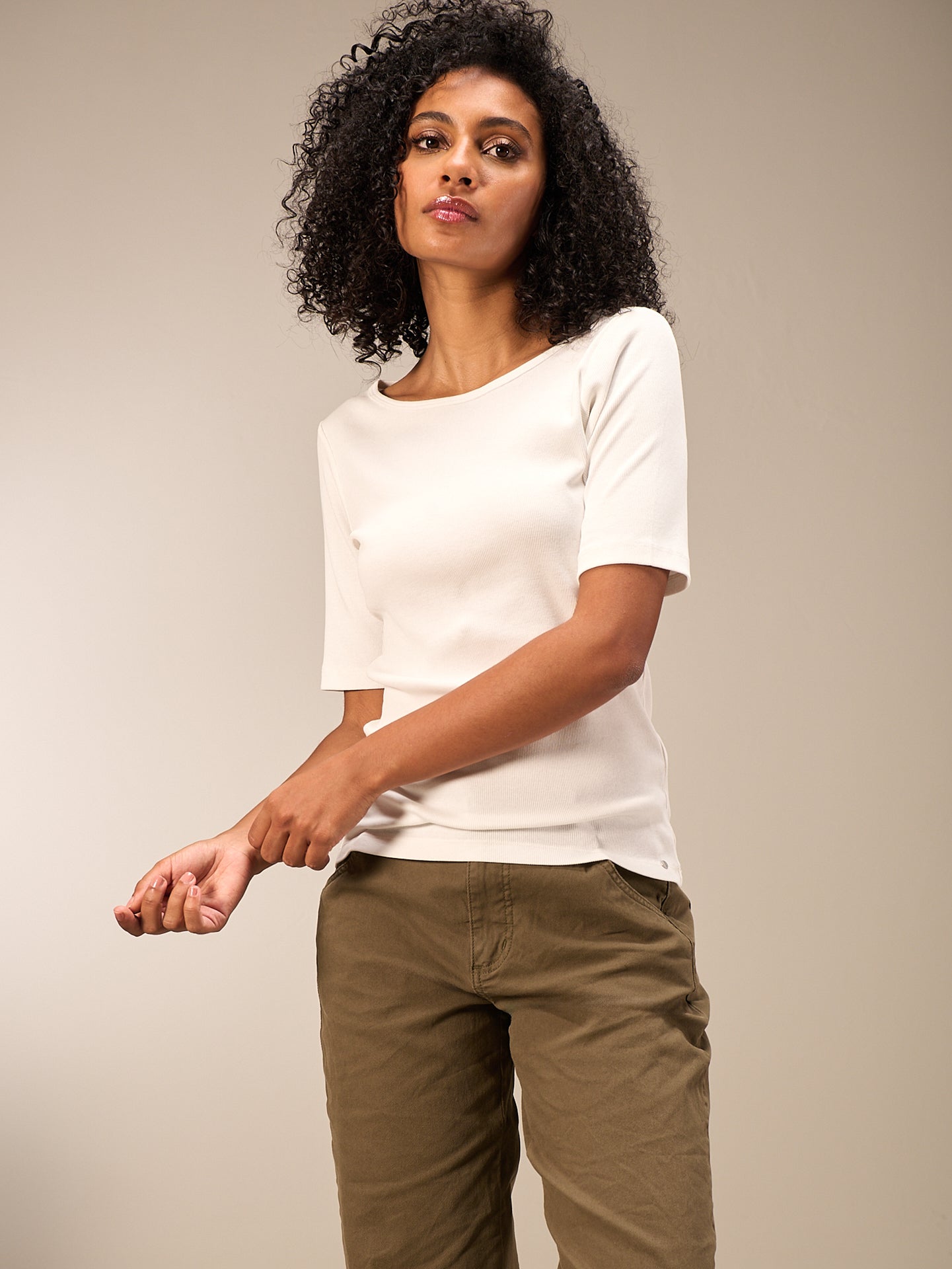 Ribbed shirt