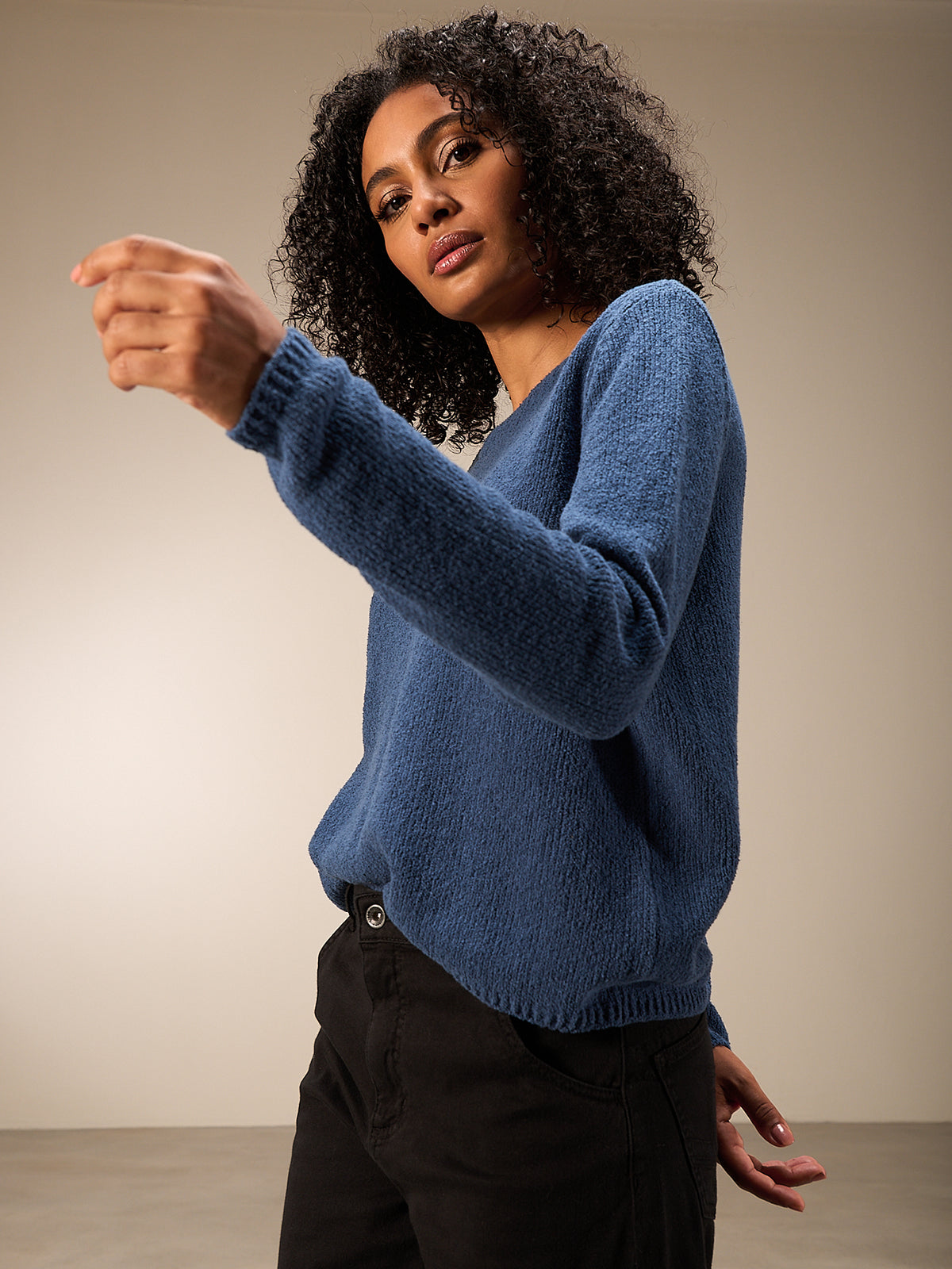 Maglione in maglia spessa