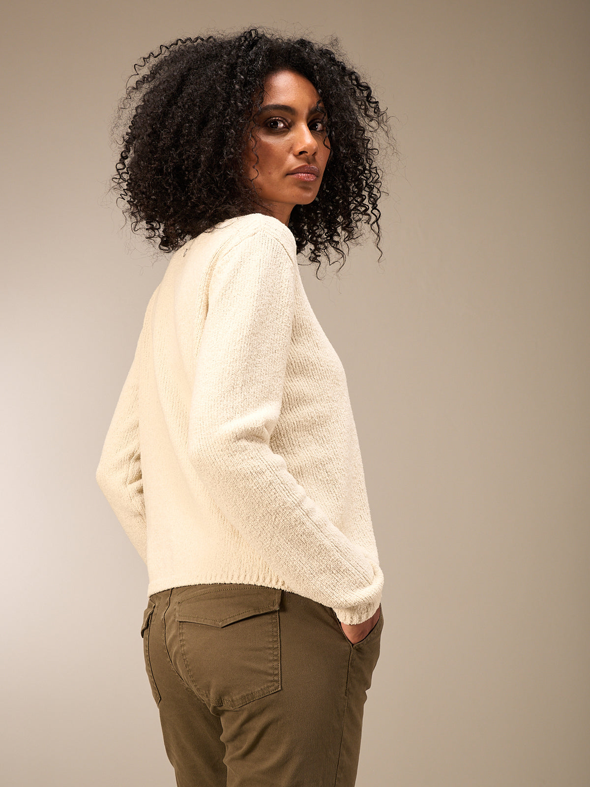 Maglione in maglia spessa