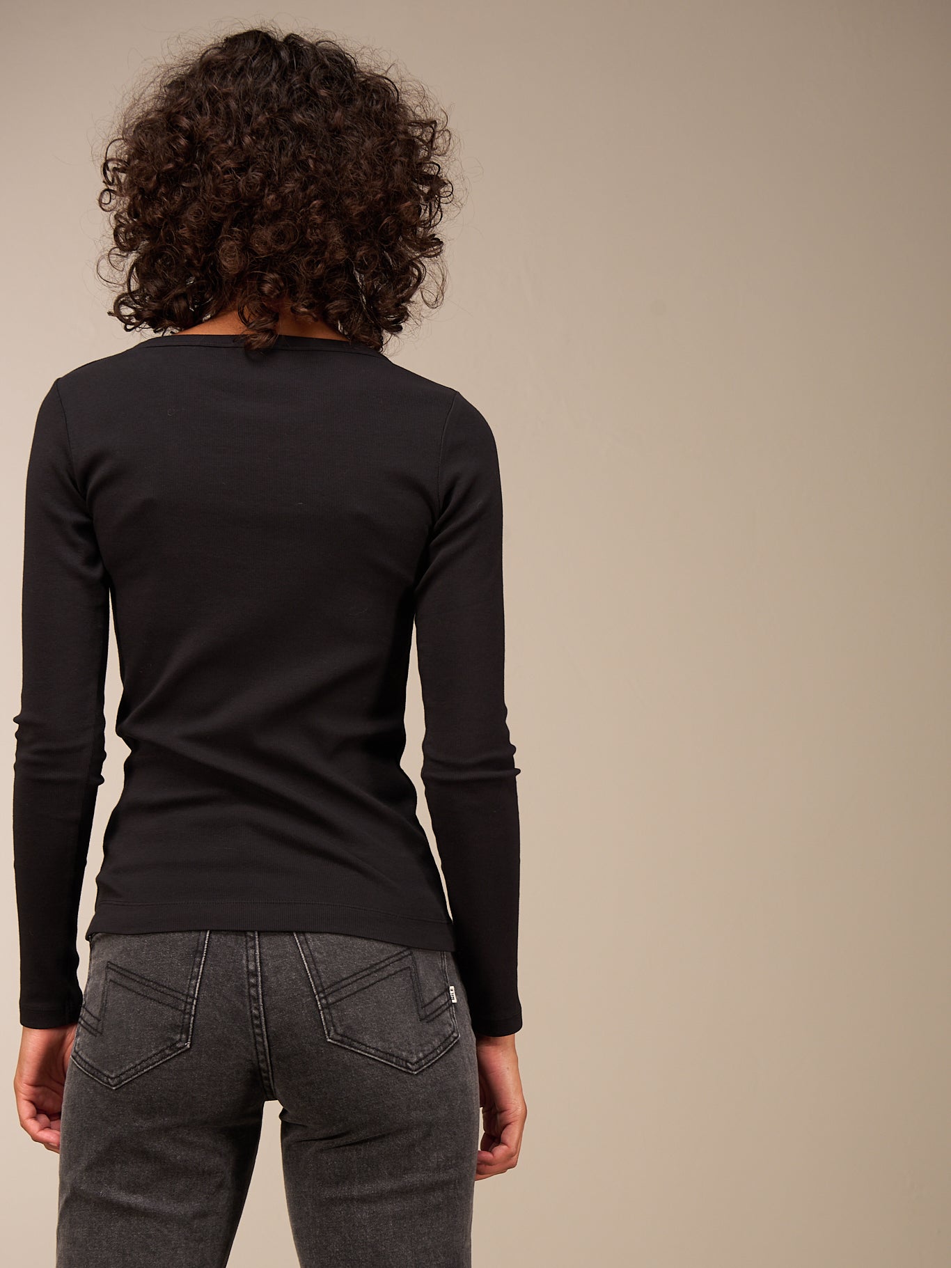 T-shirt côtelé