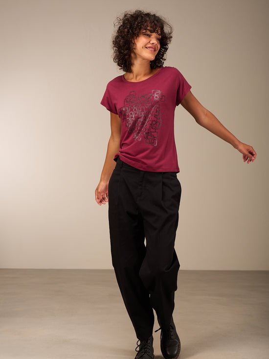 Shirt mit Druck