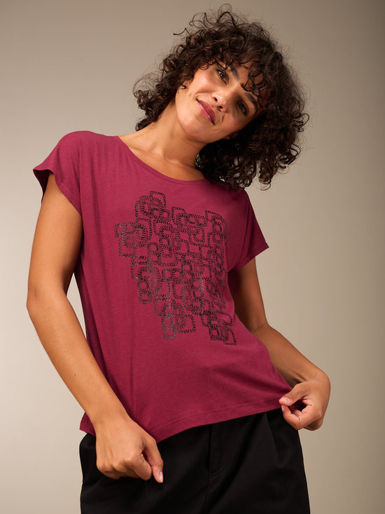 Shirt mit Druck