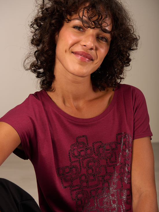 Shirt mit Druck