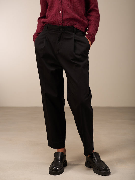 Pantaloni con pince