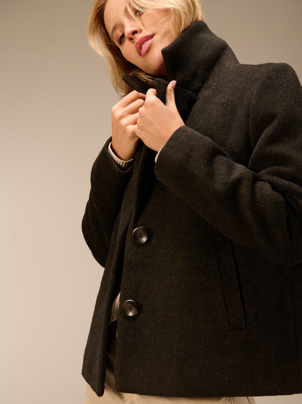 veste avec col à revers