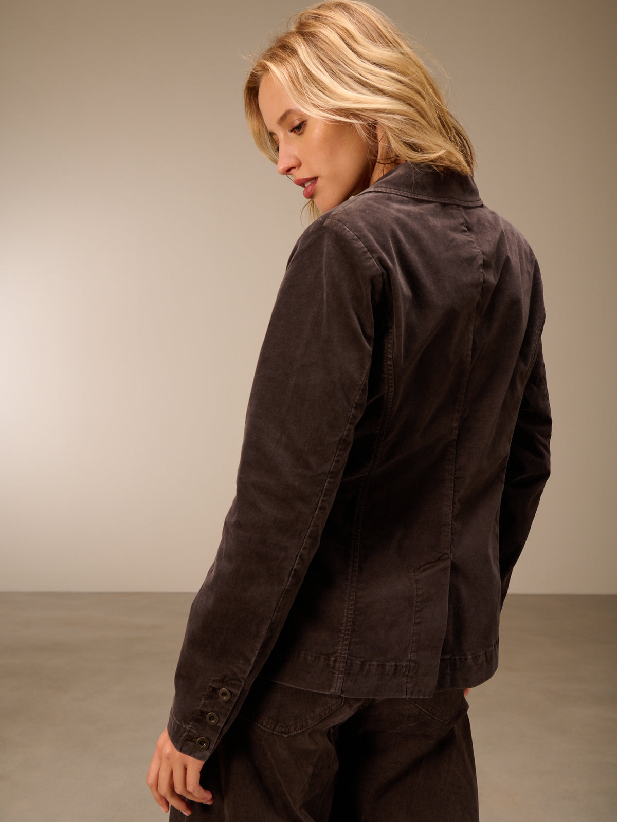 Corduroy blazer