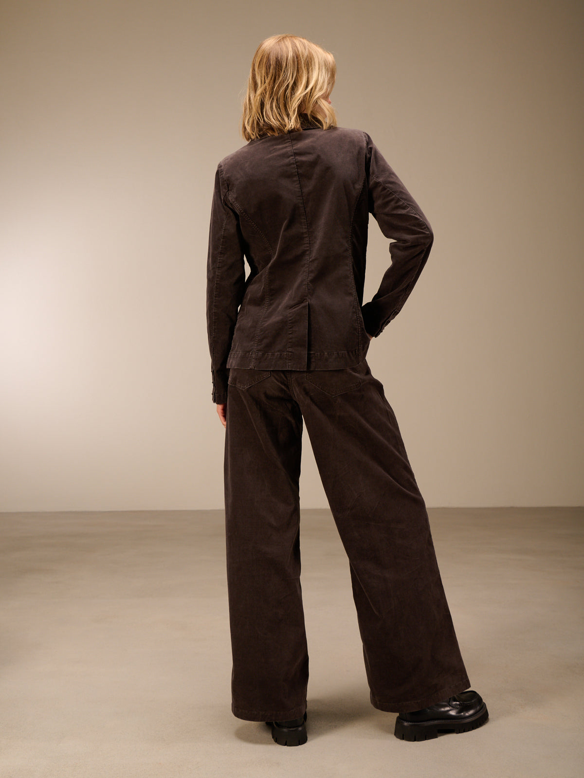Corduroy blazer