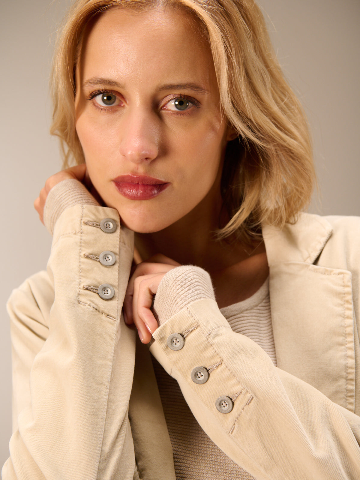 Corduroy blazer