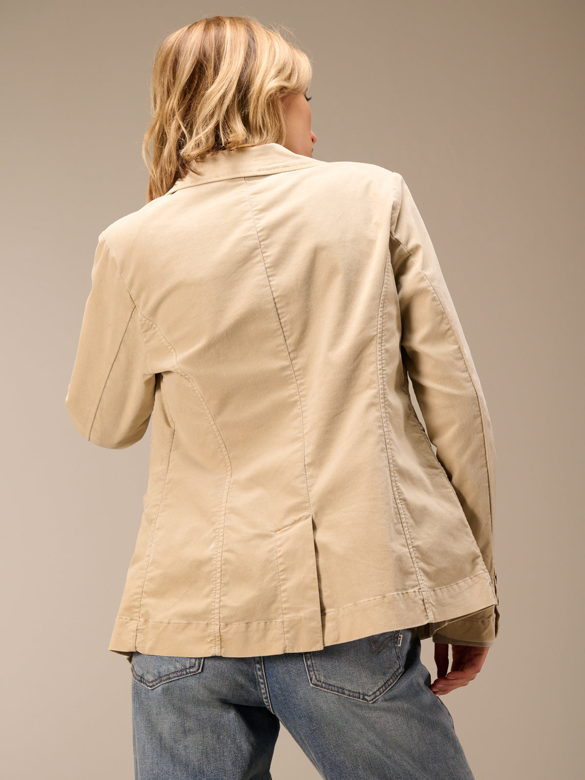 Corduroy blazer