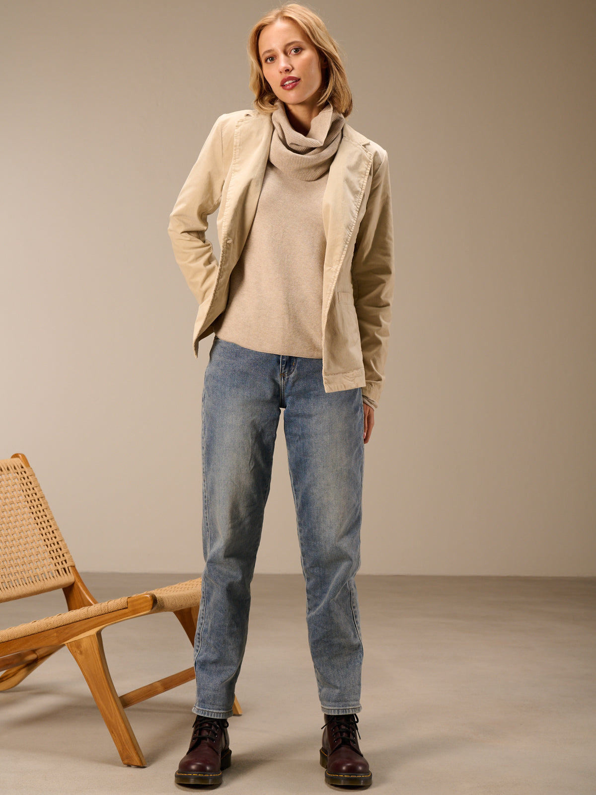 Corduroy blazer