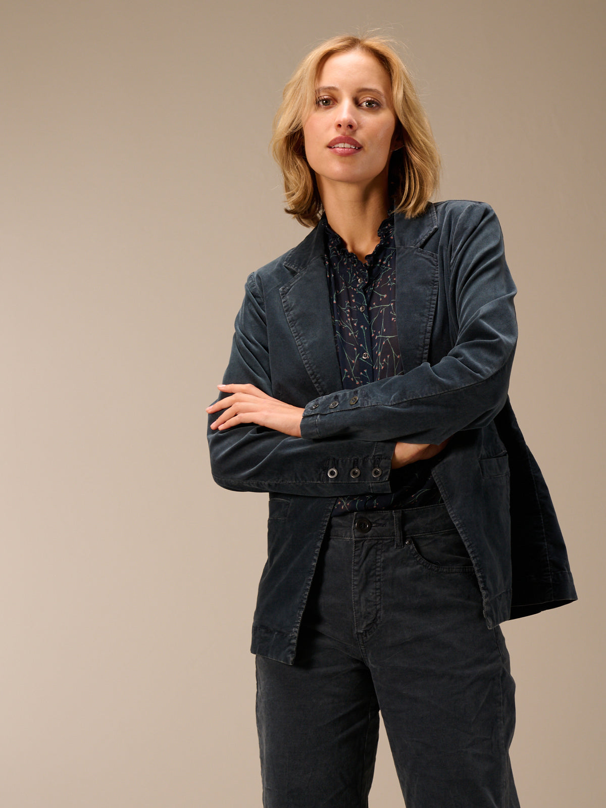 Corduroy blazer