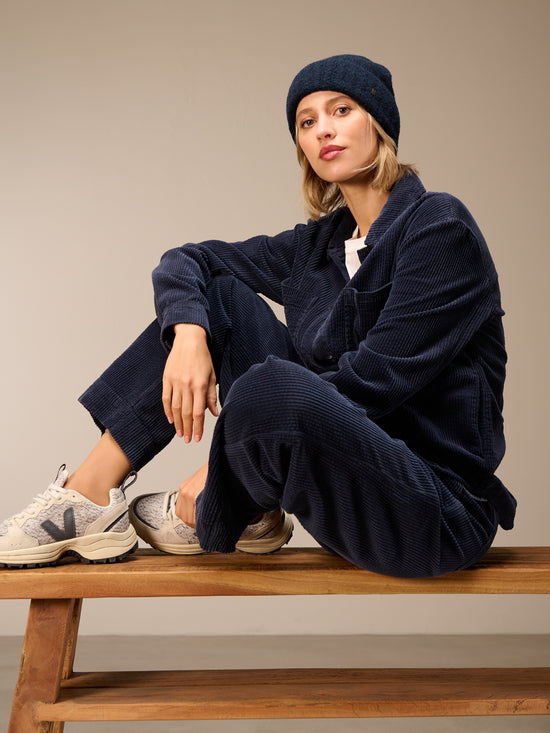 Jacke mit Hemdkragen