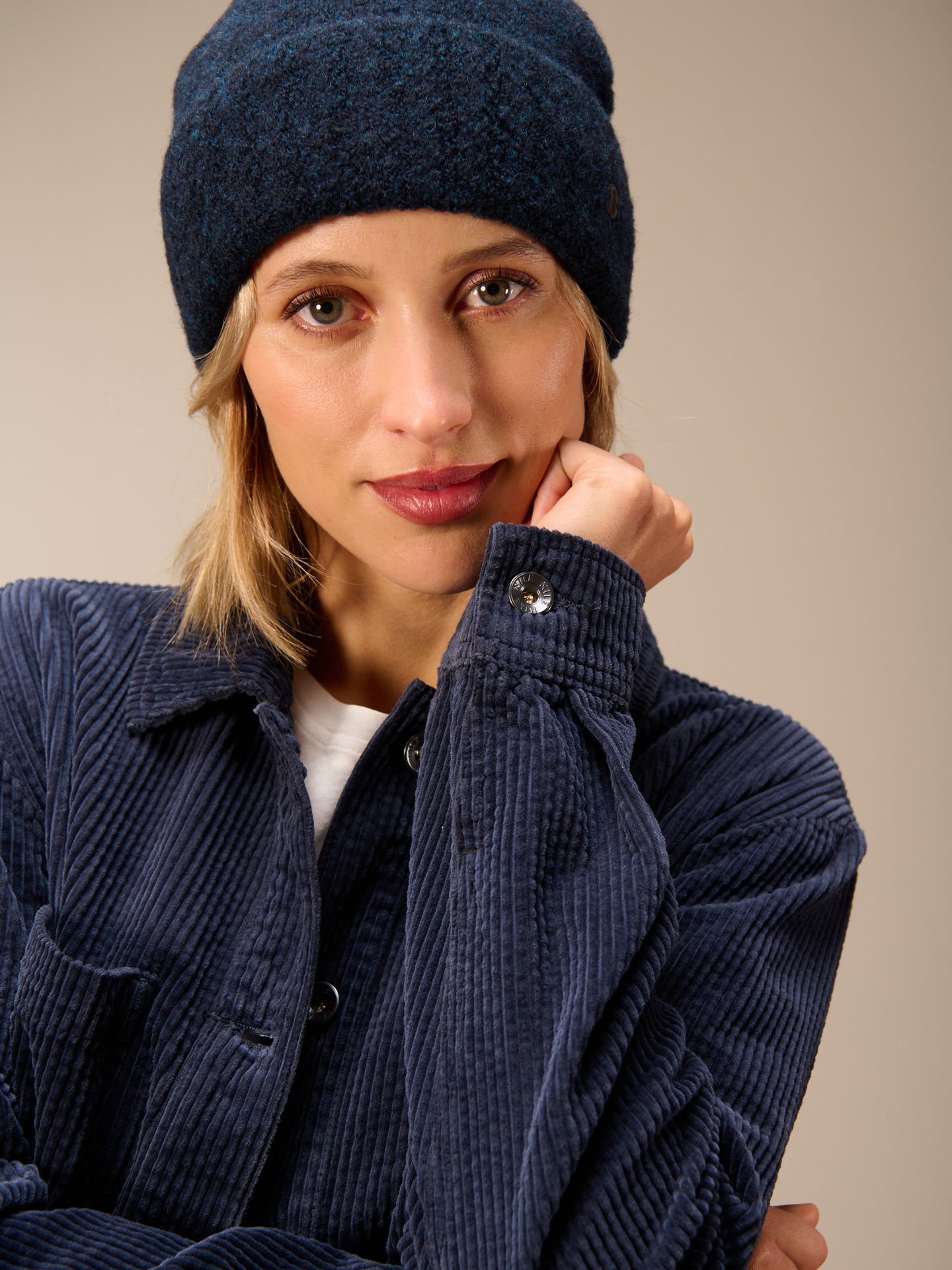 Jacke mit Hemdkragen