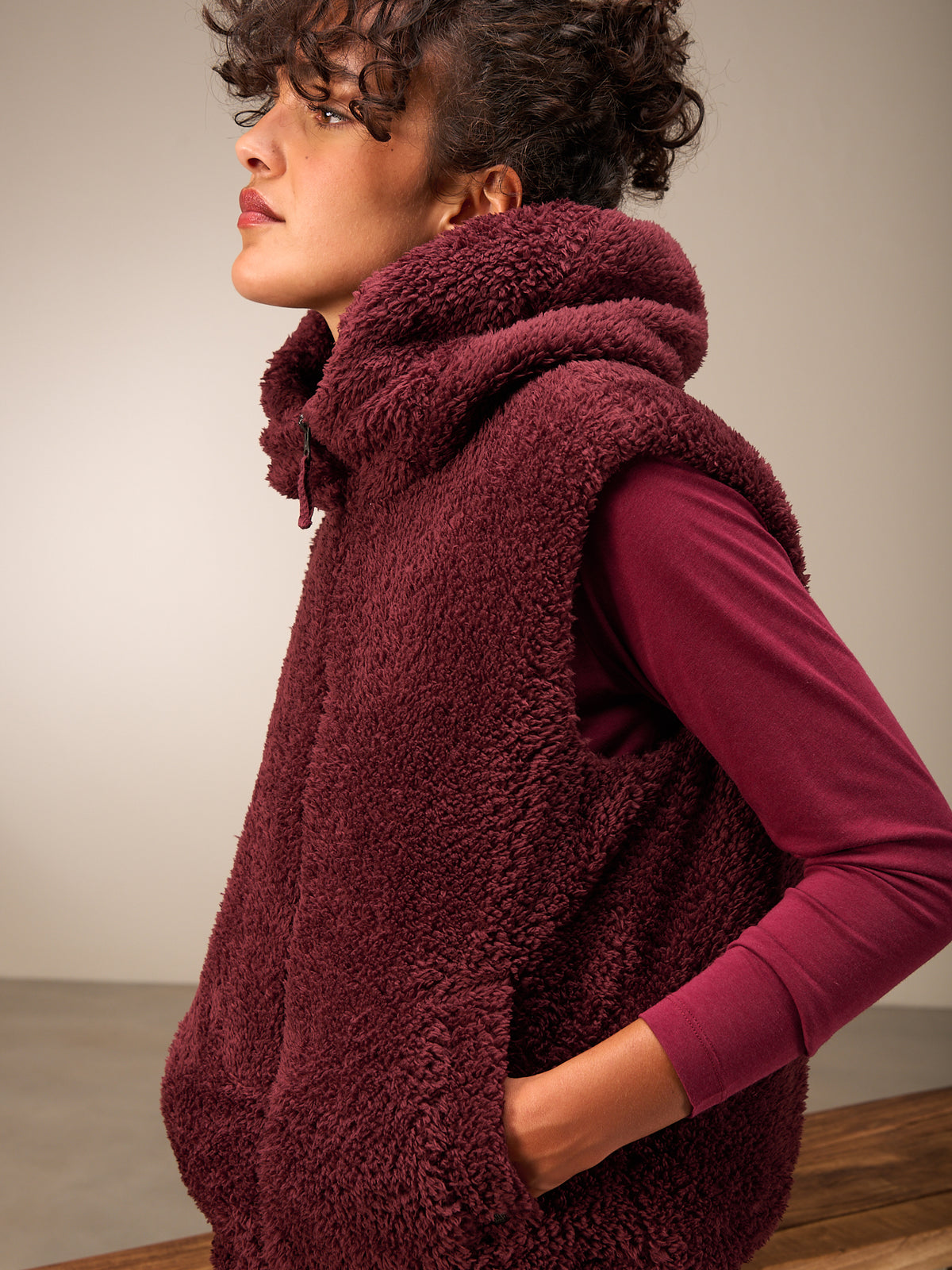 Fleece vest
