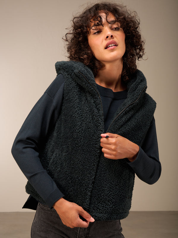 gilet en sherpa