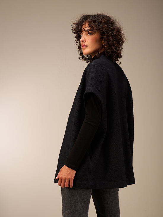 Gilet in misto lana