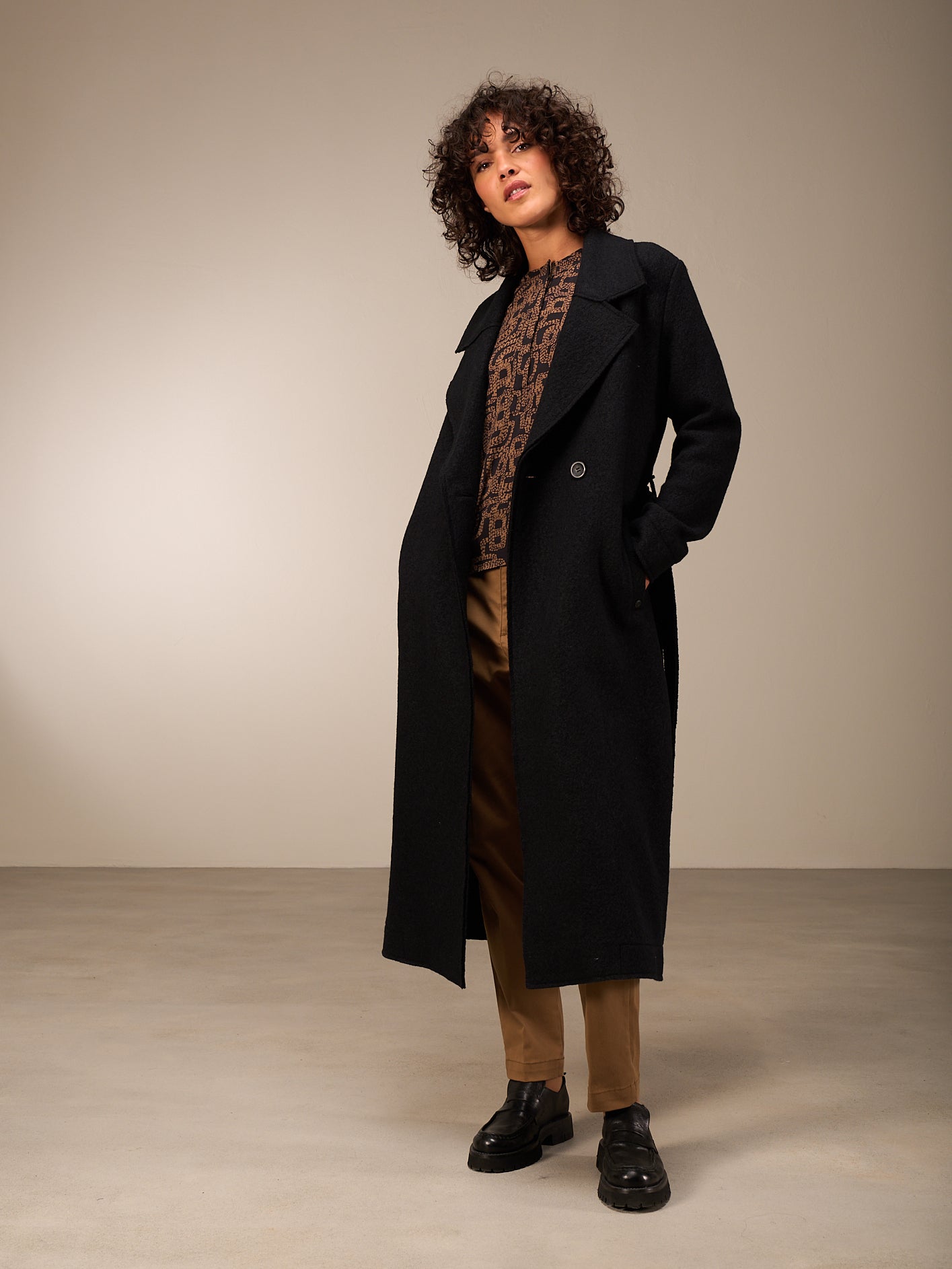 manteau en laine