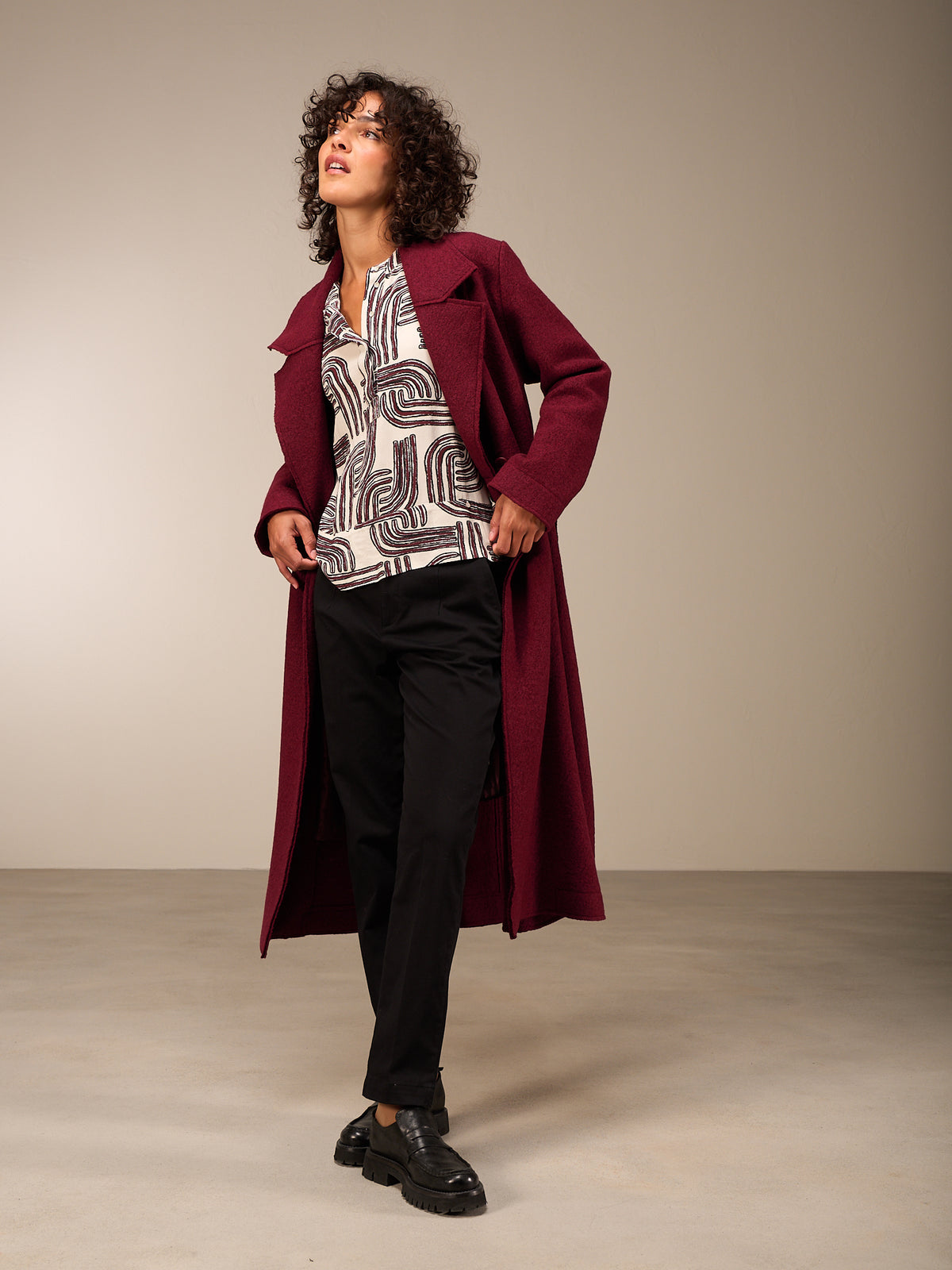 Wool coat