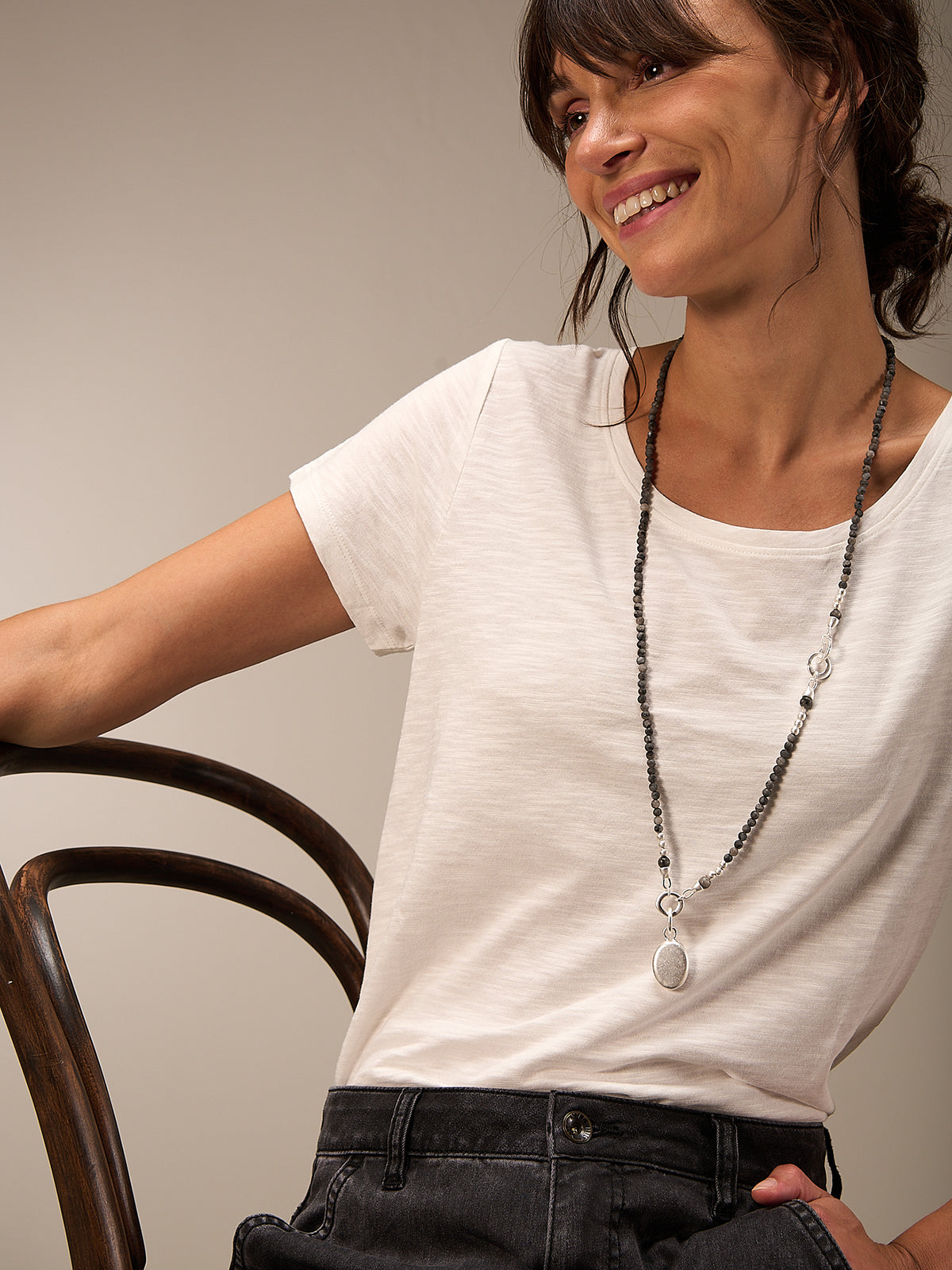 collier avec pendentif