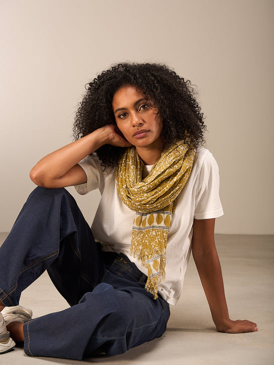 foulard imprimé
