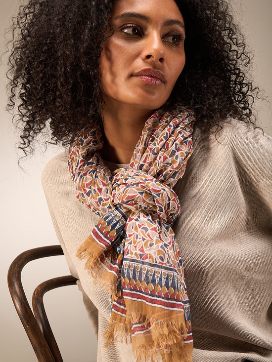 foulard imprimé
